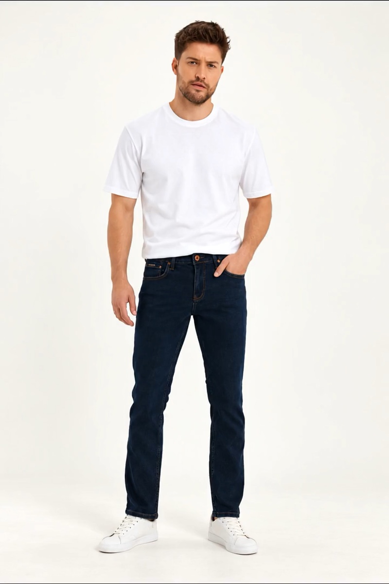 Rodi Erkek Jean Pantolon Slim Fit Arjen — Tint Kahve